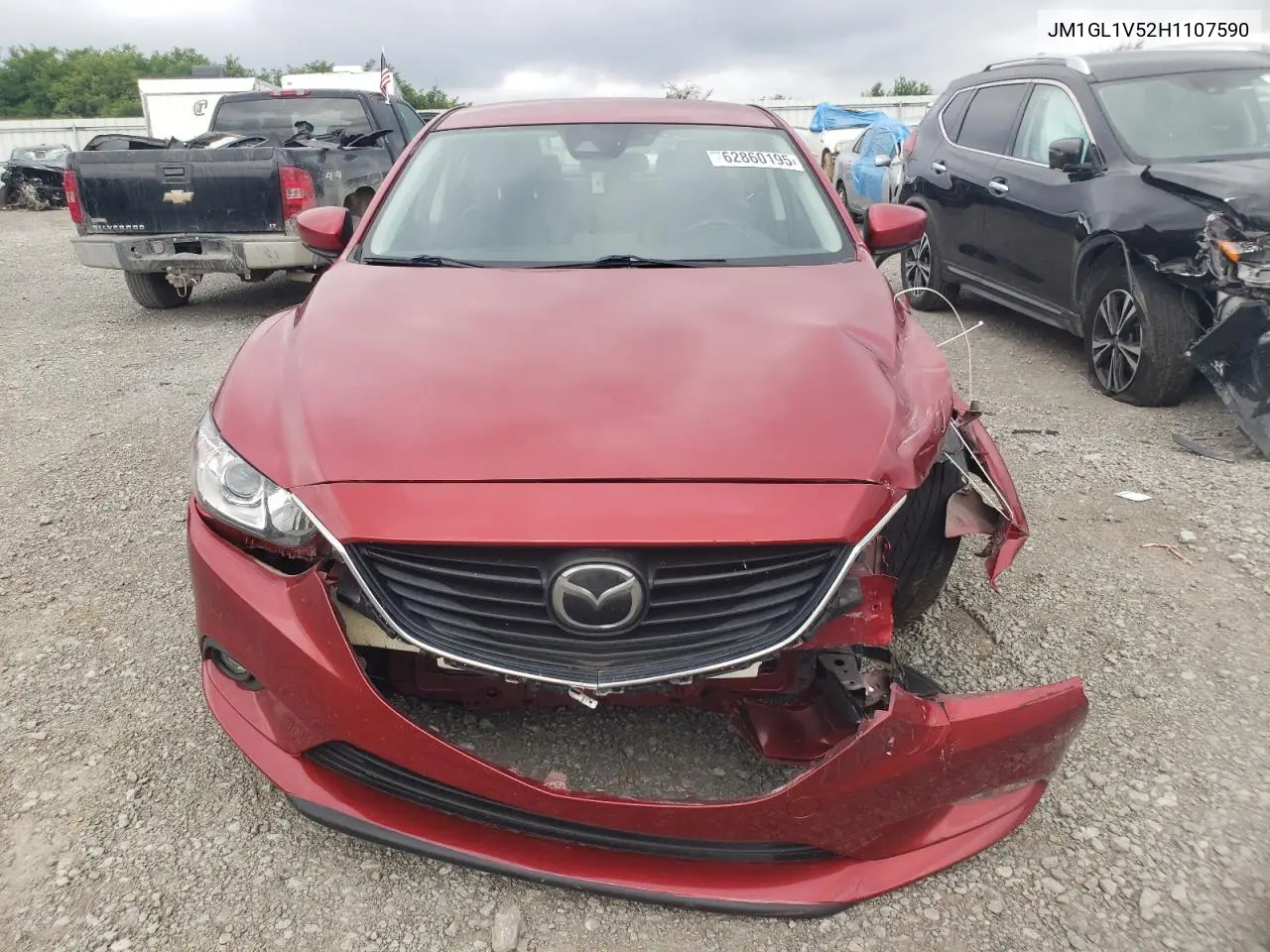 2017 Mazda 6 Touring VIN: JM1GL1V52H1107590 Lot: 62860195