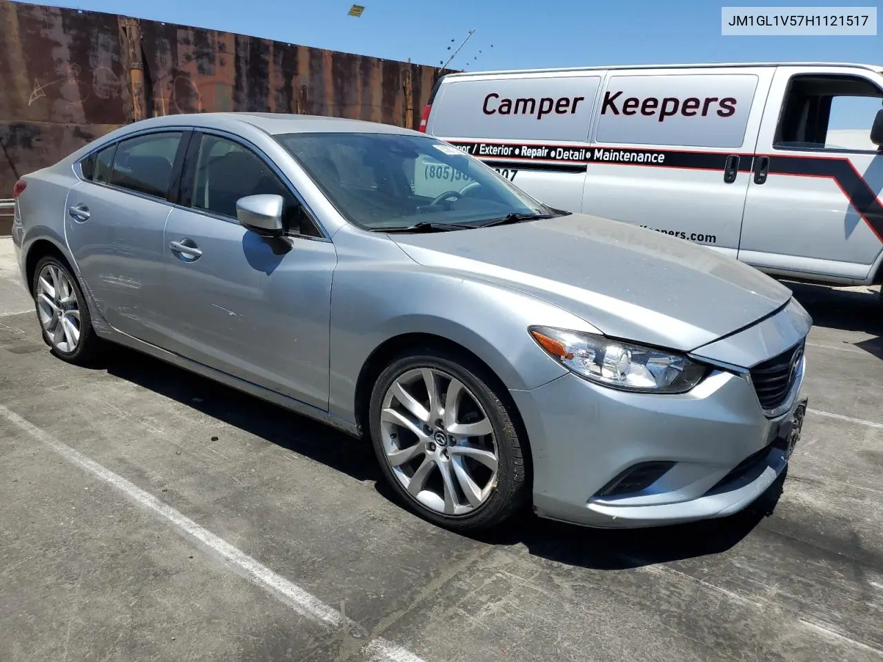 2017 Mazda 6 Touring VIN: JM1GL1V57H1121517 Lot: 63007325