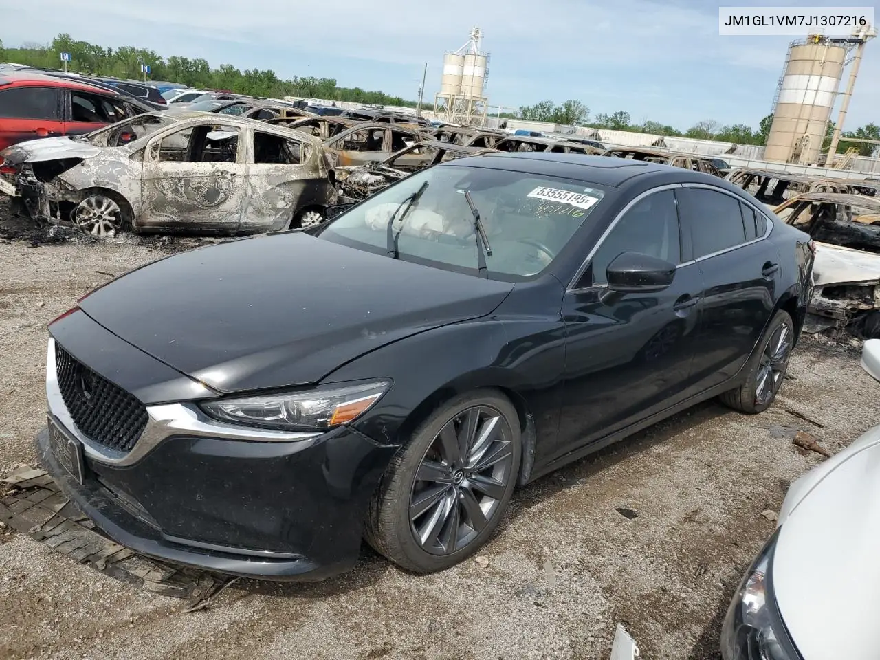 2018 Mazda 6 Touring VIN: JM1GL1VM7J1307216 Lot: 53555195