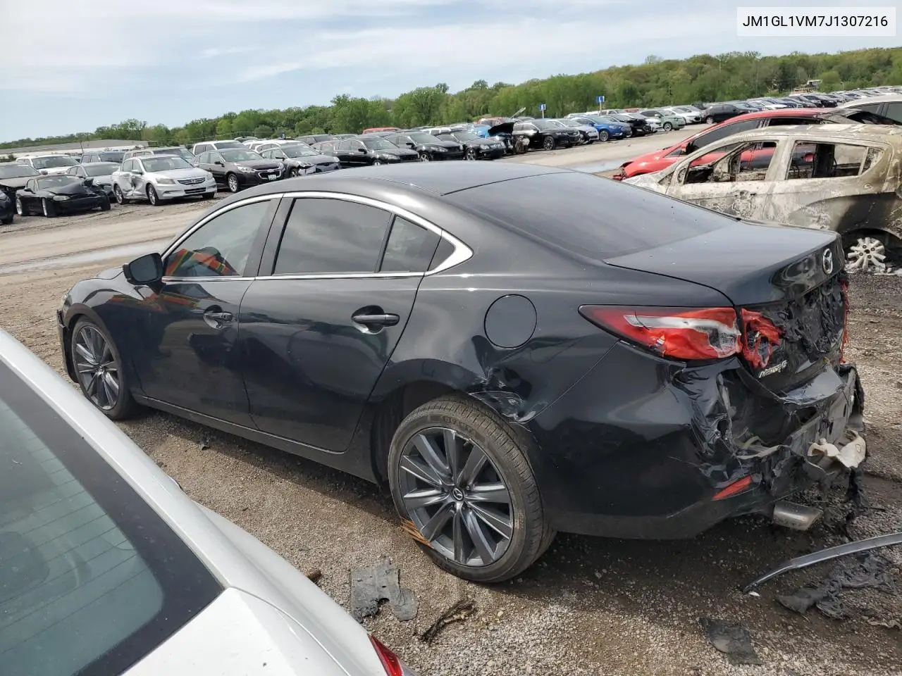 2018 Mazda 6 Touring VIN: JM1GL1VM7J1307216 Lot: 53555195
