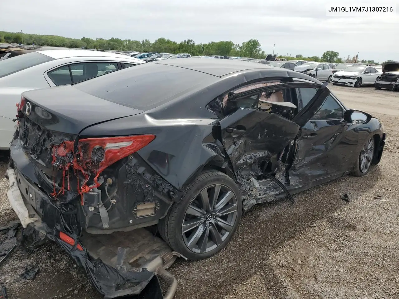 2018 Mazda 6 Touring VIN: JM1GL1VM7J1307216 Lot: 53555195