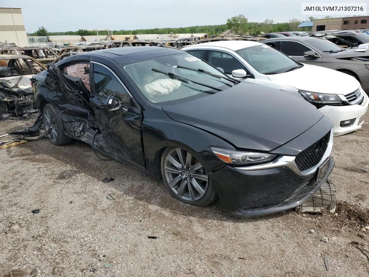 2018 Mazda 6 Touring VIN: JM1GL1VM7J1307216 Lot: 53555195