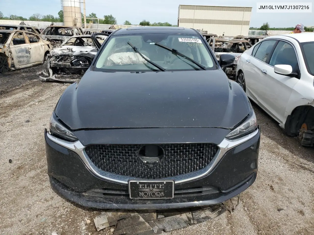 2018 Mazda 6 Touring VIN: JM1GL1VM7J1307216 Lot: 53555195