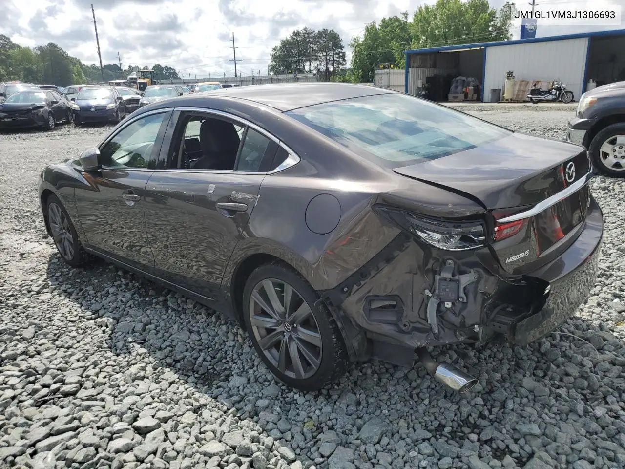 2018 Mazda 6 Touring VIN: JM1GL1VM3J1306693 Lot: 56976495