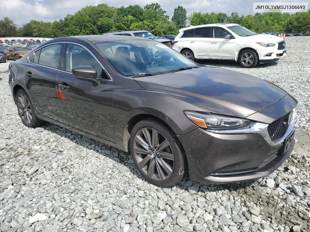 2018 Mazda 6 Touring VIN: JM1GL1VM3J1306693 Lot: 56976495