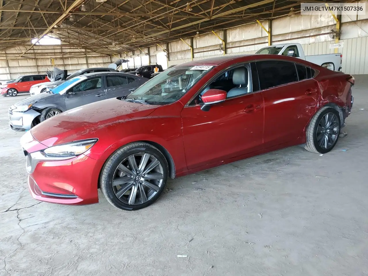 2019 Mazda 6 Touring VIN: JM1GL1VM7K1507336 Lot: 52346115