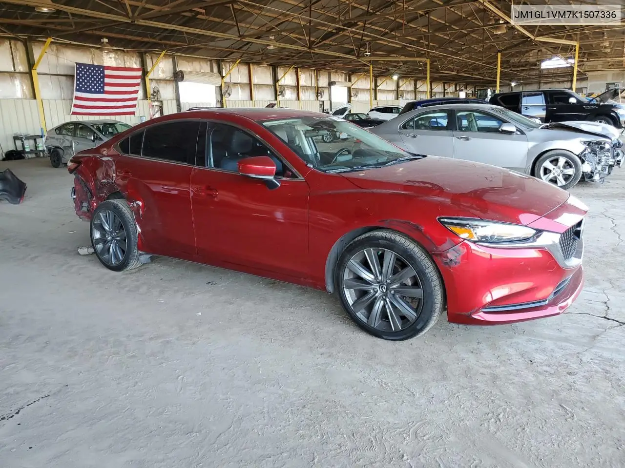 2019 Mazda 6 Touring VIN: JM1GL1VM7K1507336 Lot: 52346115