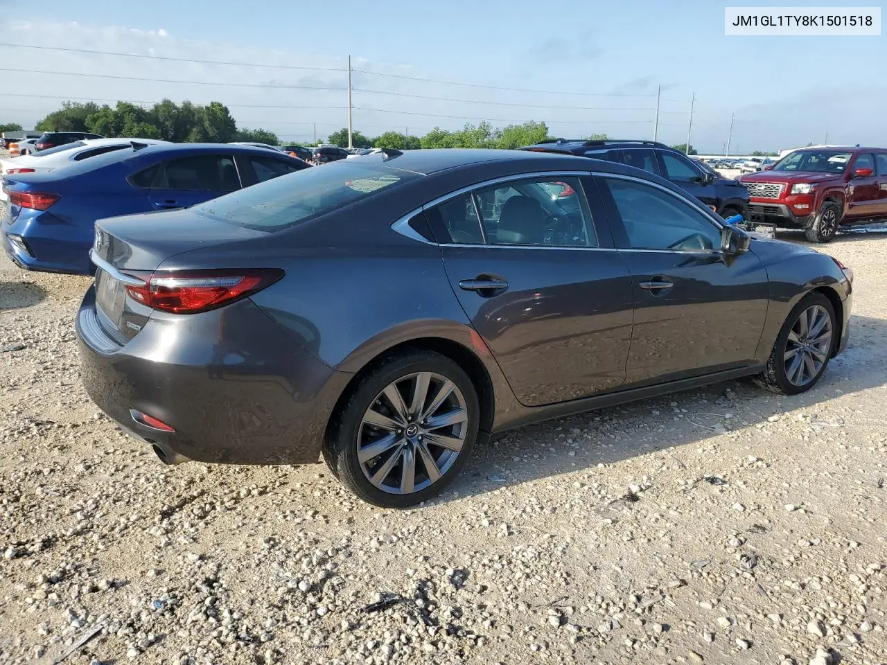 2019 Mazda 6 Grand Touring VIN: JM1GL1TY8K1501518 Lot: 55022165