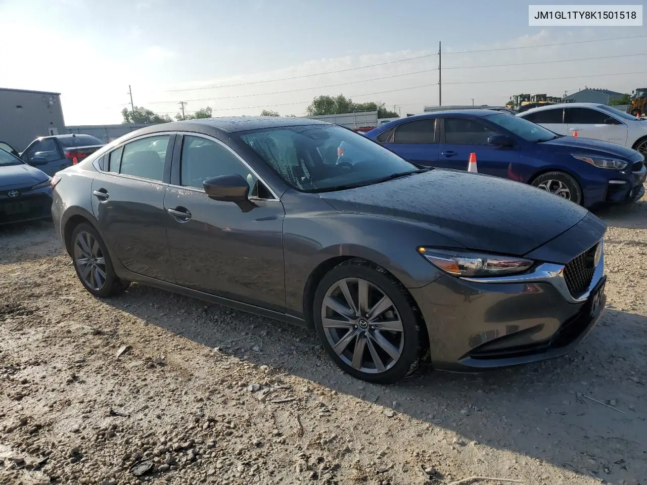 2019 Mazda 6 Grand Touring VIN: JM1GL1TY8K1501518 Lot: 55022165