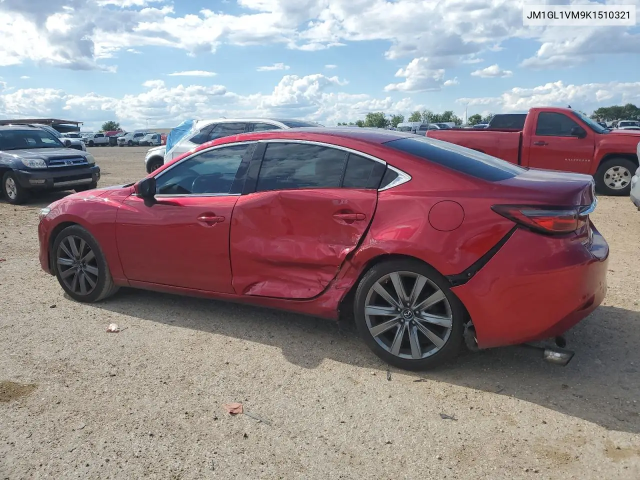 2019 Mazda 6 Touring VIN: JM1GL1VM9K1510321 Lot: 56039545