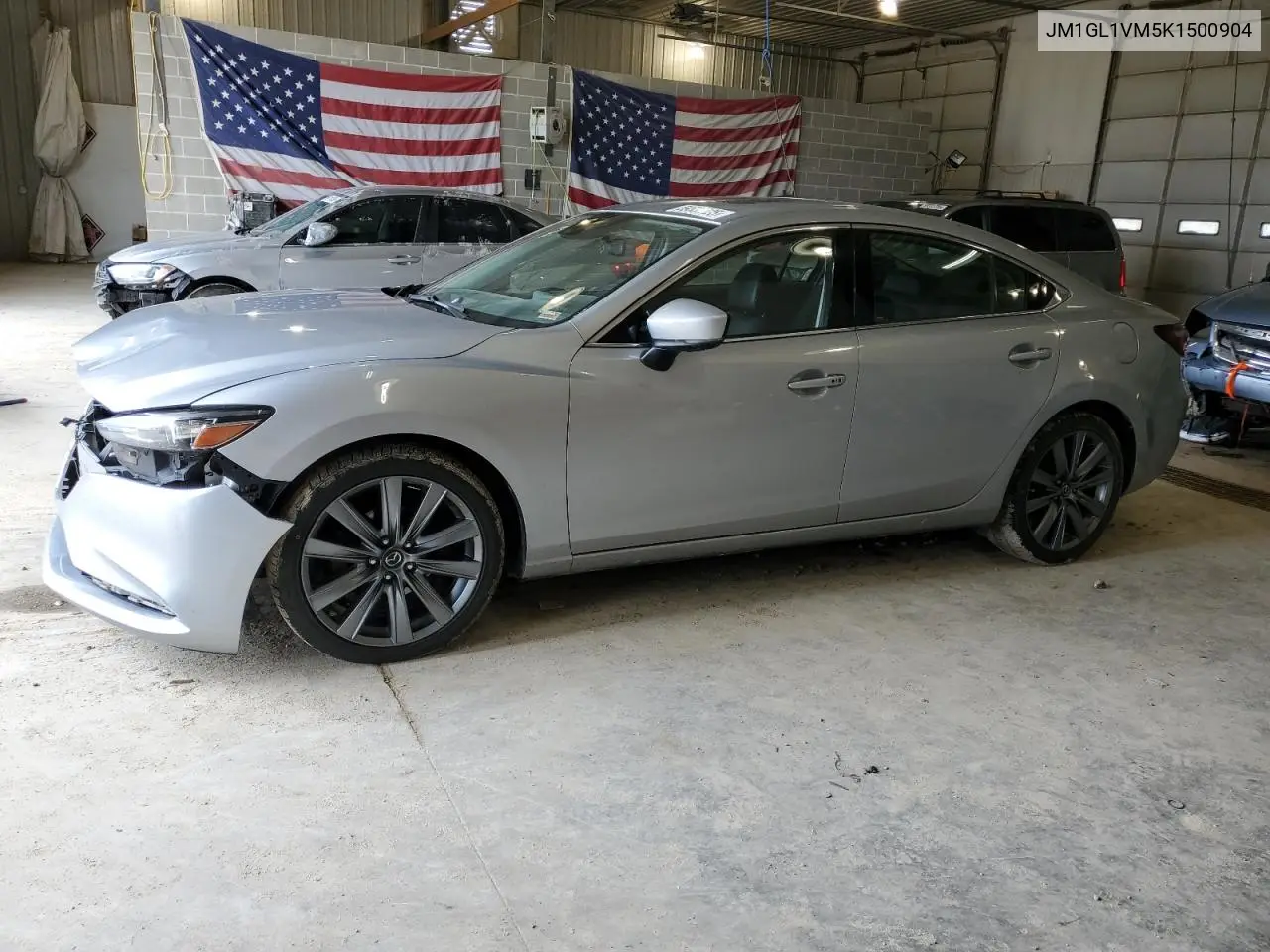 2019 Mazda 6 Touring VIN: JM1GL1VM5K1500904 Lot: 59556725