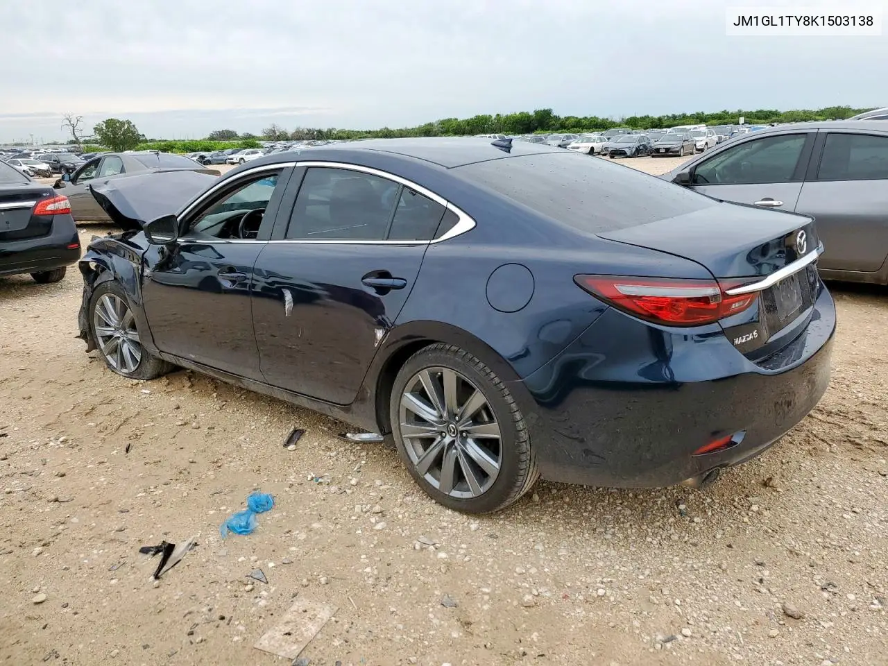 2019 Mazda 6 Grand Touring VIN: JM1GL1TY8K1503138 Lot: 60540275