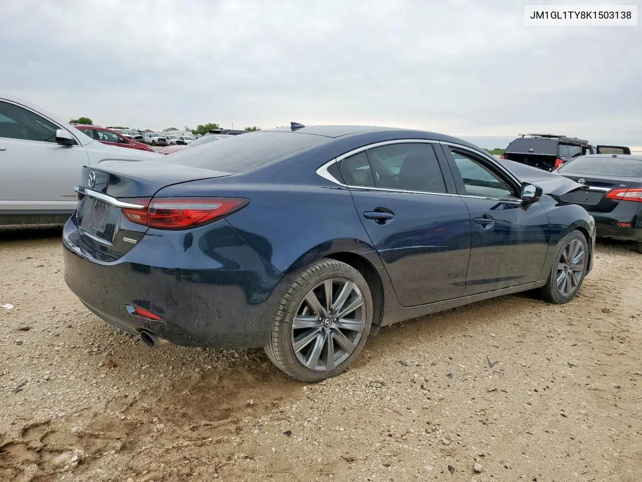 2019 Mazda 6 Grand Touring VIN: JM1GL1TY8K1503138 Lot: 60540275
