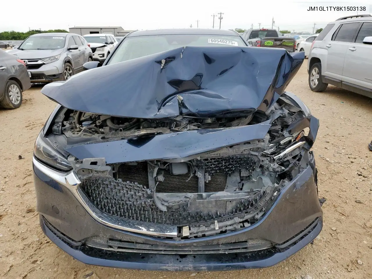 2019 Mazda 6 Grand Touring VIN: JM1GL1TY8K1503138 Lot: 60540275