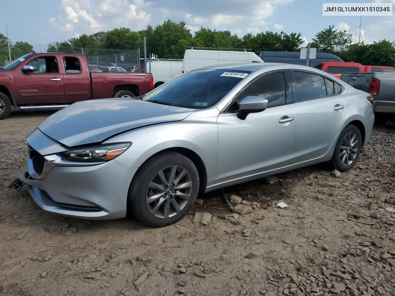 2019 Mazda 6 Sport VIN: JM1GL1UMXK1510345 Lot: 62304915