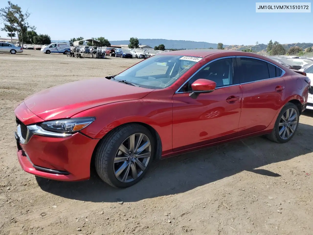 2019 Mazda 6 Touring VIN: JM1GL1VM7K1510172 Lot: 63228705