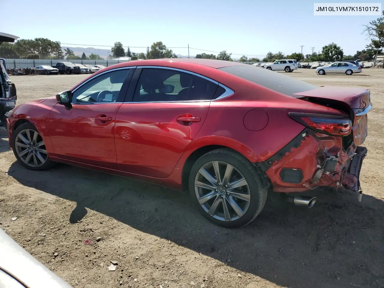 2019 Mazda 6 Touring VIN: JM1GL1VM7K1510172 Lot: 63228705