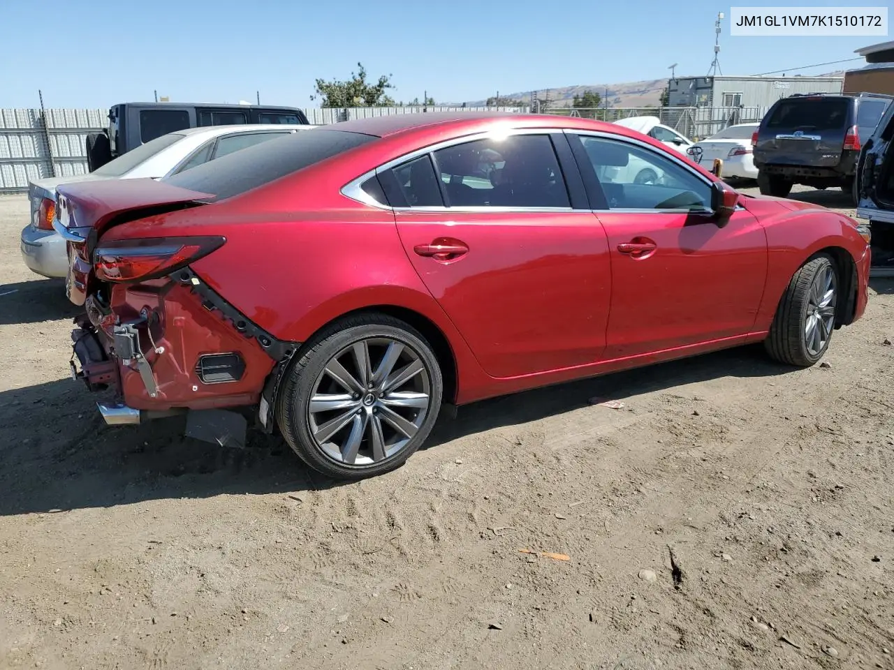 2019 Mazda 6 Touring VIN: JM1GL1VM7K1510172 Lot: 63228705