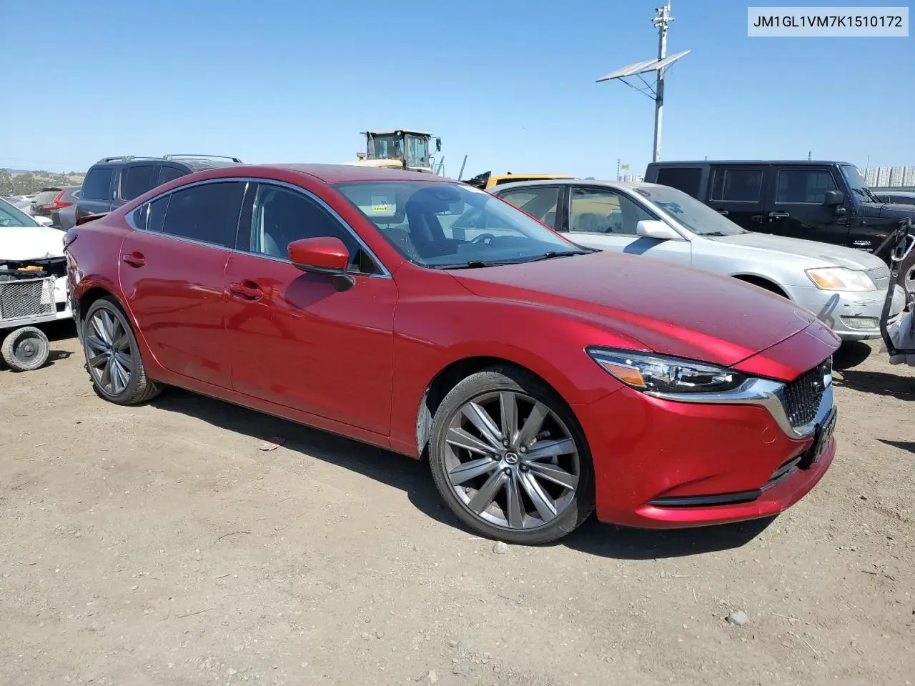 2019 Mazda 6 Touring VIN: JM1GL1VM7K1510172 Lot: 63228705