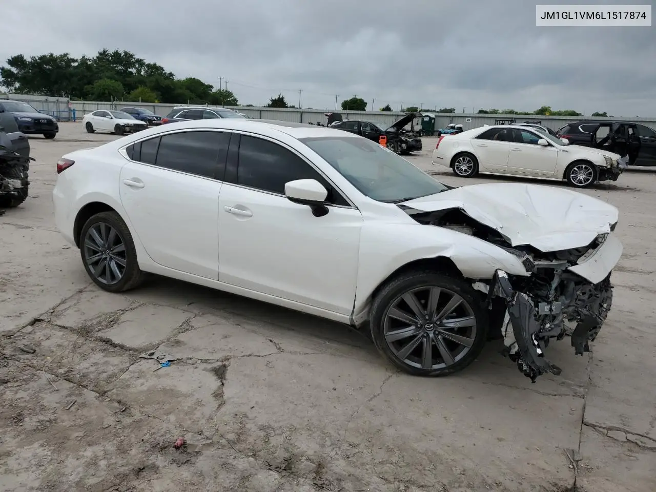 2020 Mazda 6 Touring VIN: JM1GL1VM6L1517874 Lot: 55056925