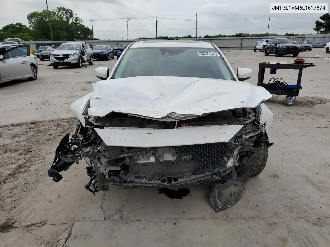 2020 Mazda 6 Touring VIN: JM1GL1VM6L1517874 Lot: 55056925