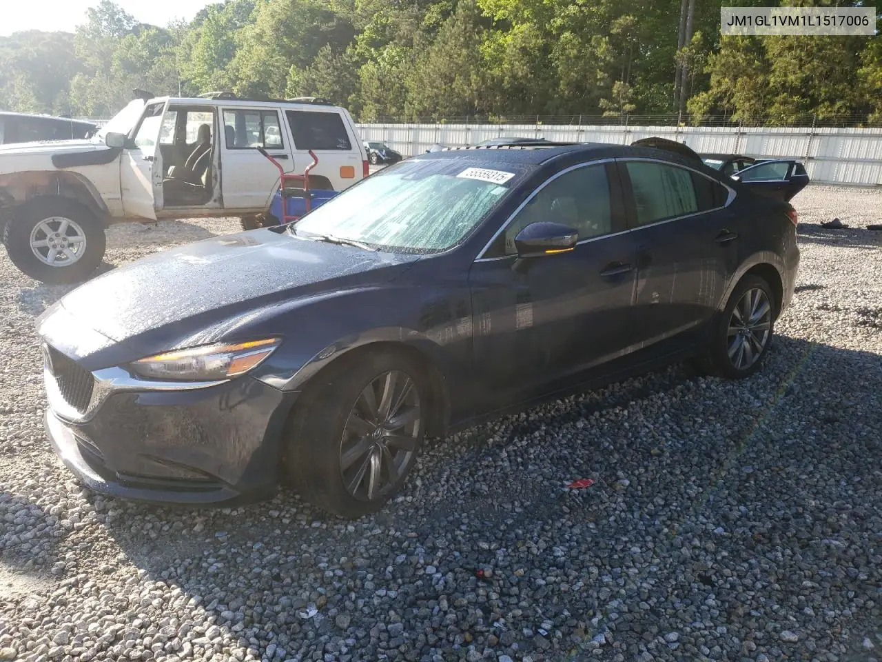 2020 Mazda 6 Touring VIN: JM1GL1VM1L1517006 Lot: 55559315