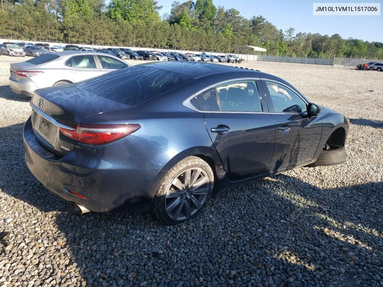 2020 Mazda 6 Touring VIN: JM1GL1VM1L1517006 Lot: 55559315