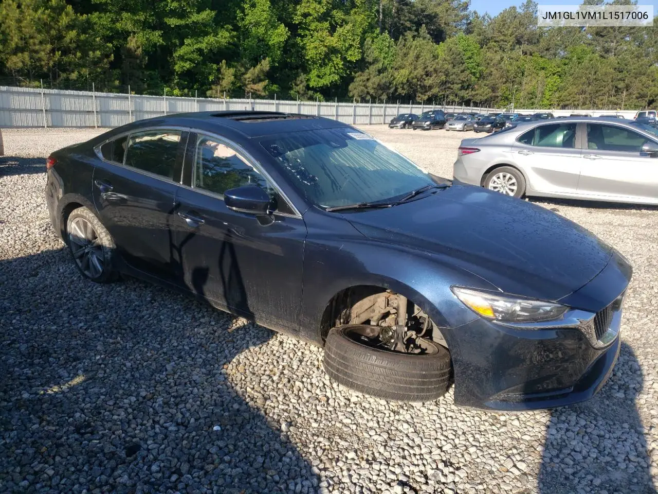 2020 Mazda 6 Touring VIN: JM1GL1VM1L1517006 Lot: 55559315