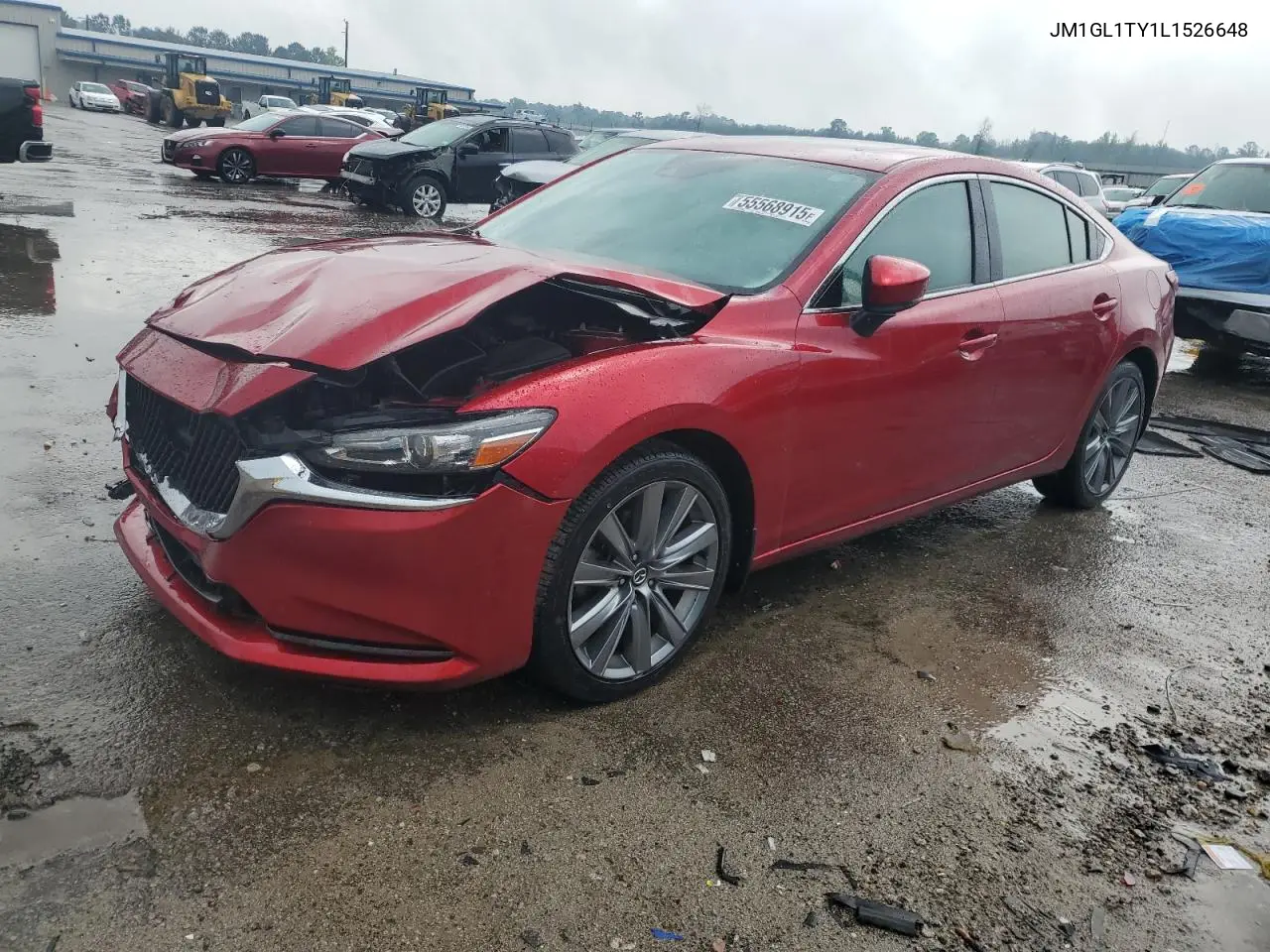 2020 Mazda 6 Grand Touring VIN: JM1GL1TY1L1526648 Lot: 55568915