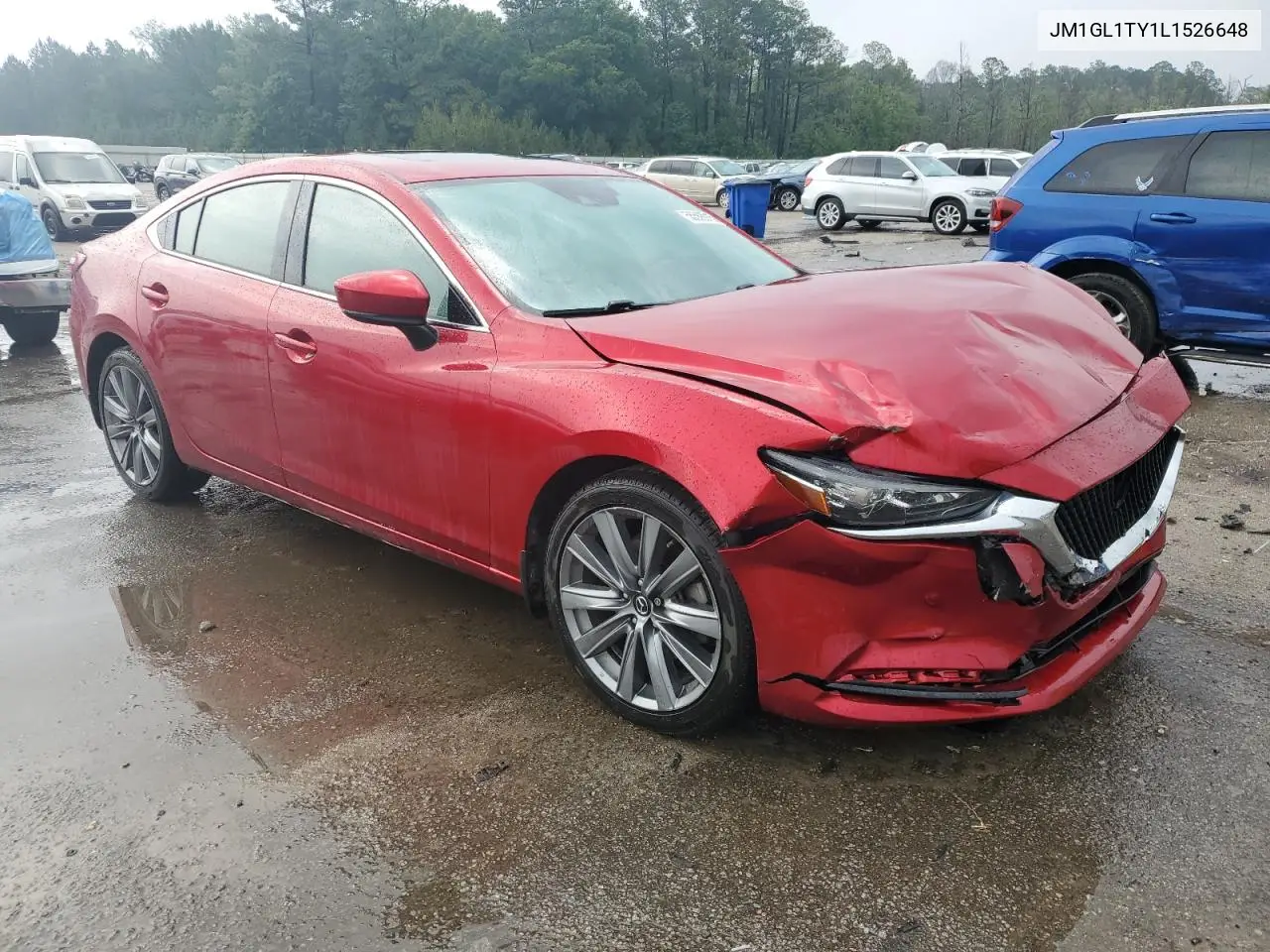 2020 Mazda 6 Grand Touring VIN: JM1GL1TY1L1526648 Lot: 55568915