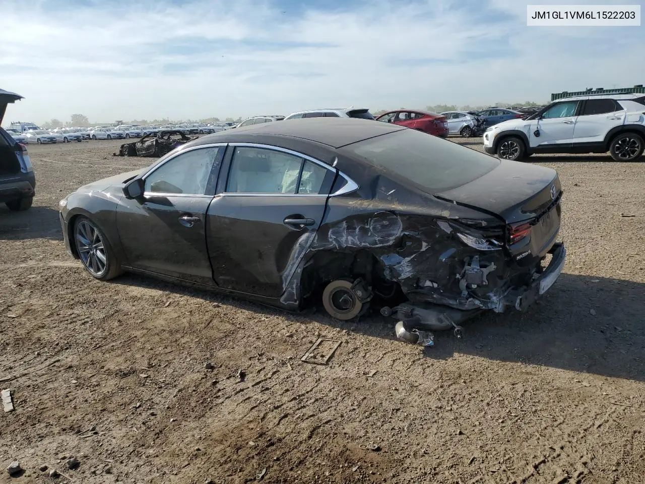2020 Mazda 6 Touring VIN: JM1GL1VM6L1522203 Lot: 56085125