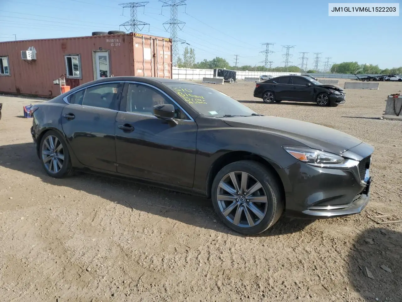 2020 Mazda 6 Touring VIN: JM1GL1VM6L1522203 Lot: 56085125