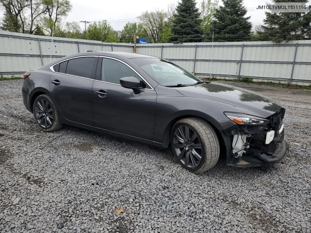 2020 Mazda 6 Touring VIN: JM1GL1VM2L1511196 Lot: 56125305