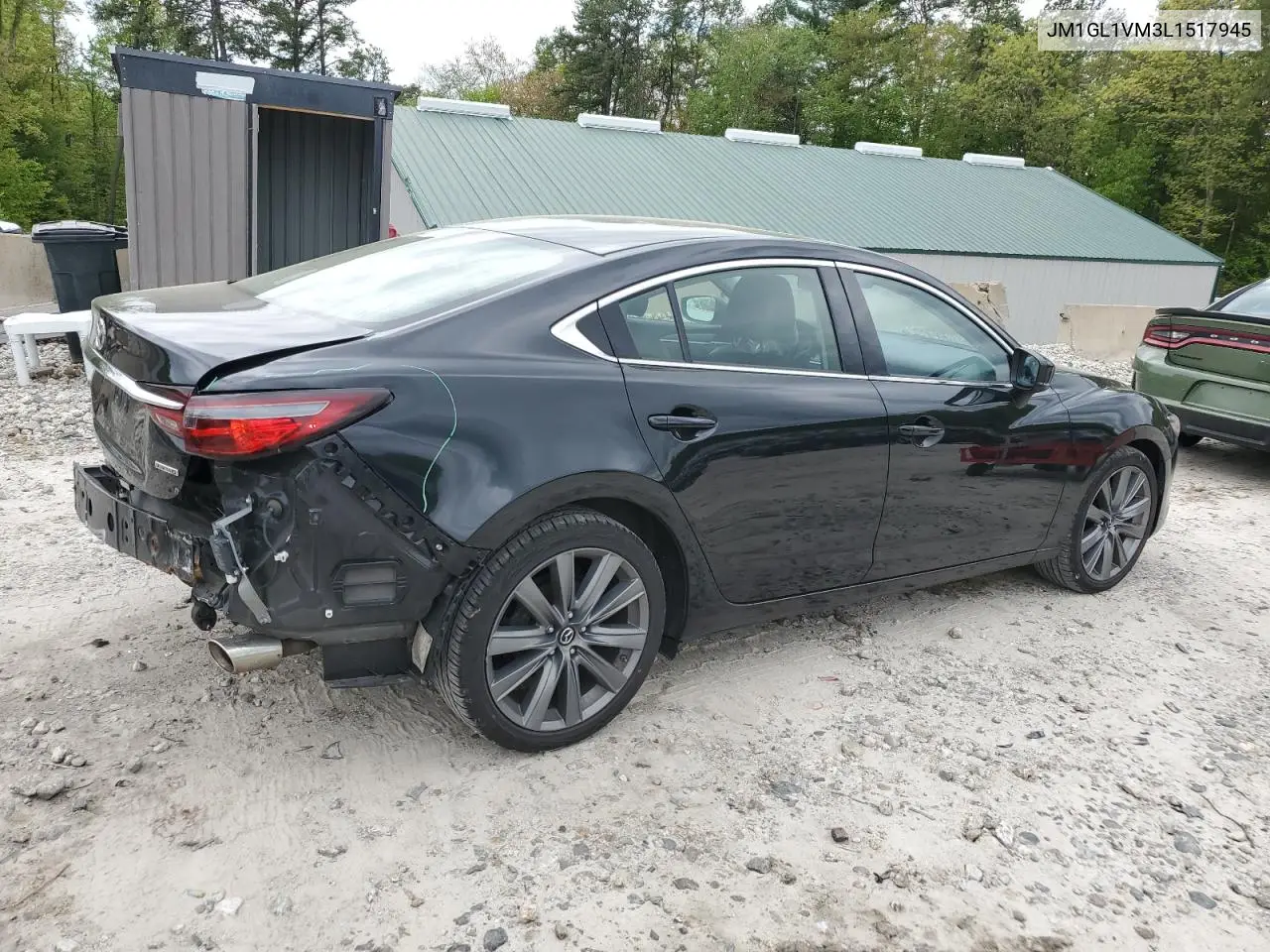 2020 Mazda 6 Touring VIN: JM1GL1VM3L1517945 Lot: 56125635