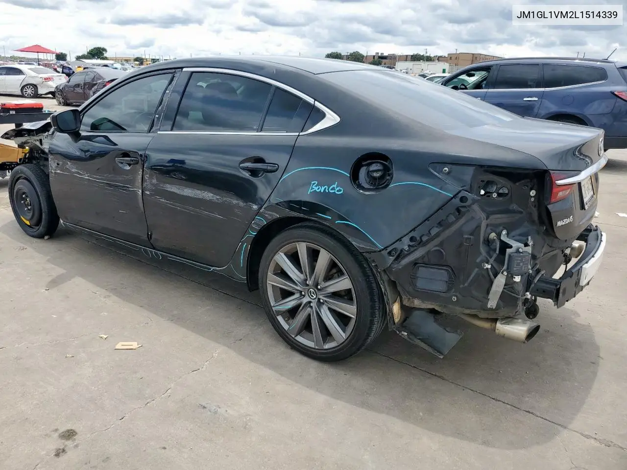 2020 Mazda 6 Touring VIN: JM1GL1VM2L1514339 Lot: 58125495