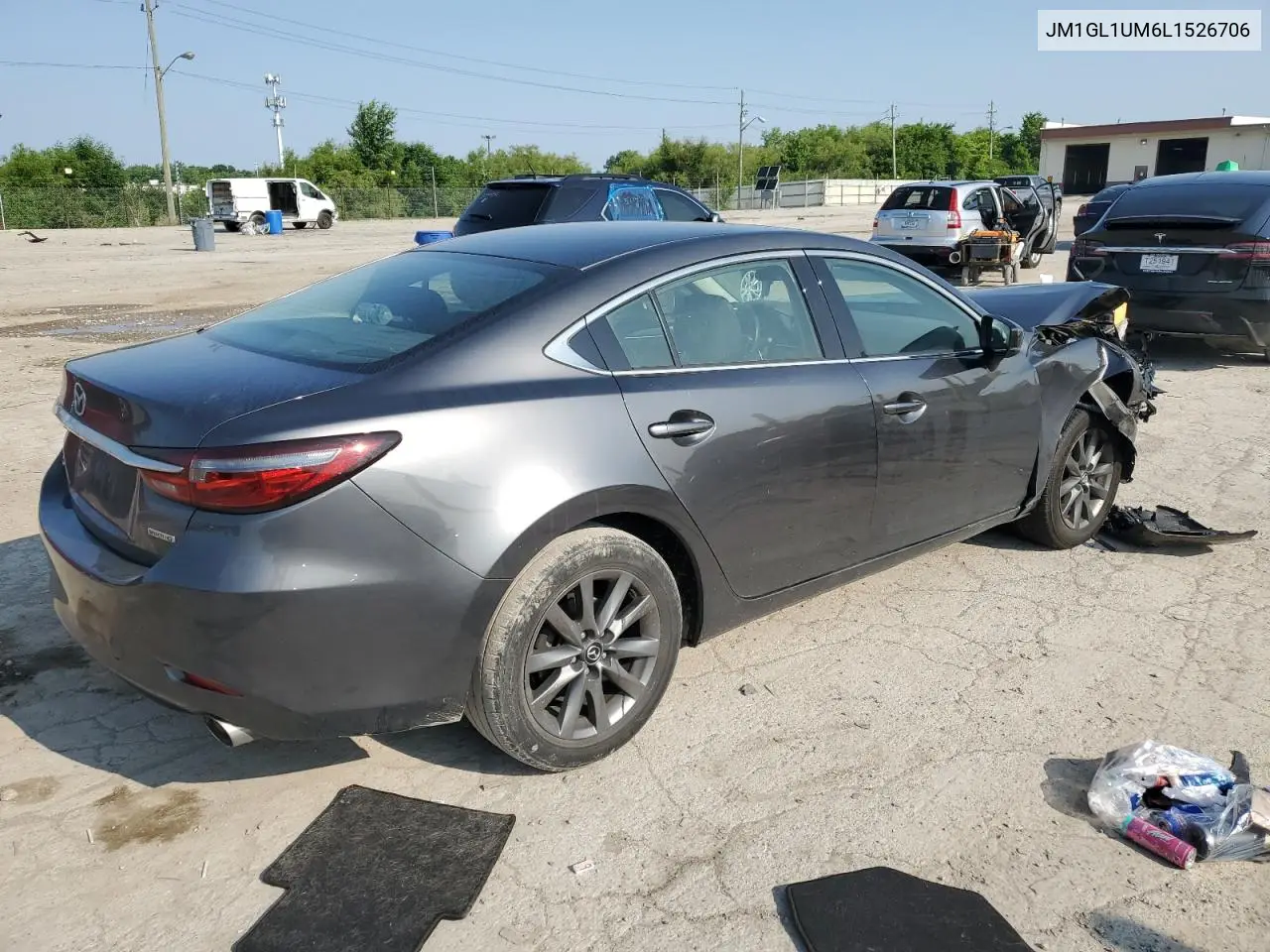 2020 Mazda 6 Sport VIN: JM1GL1UM6L1526706 Lot: 60351345