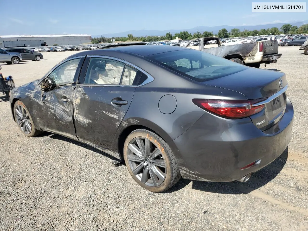 2020 Mazda 6 Touring VIN: JM1GL1VM4L1514701 Lot: 60743135