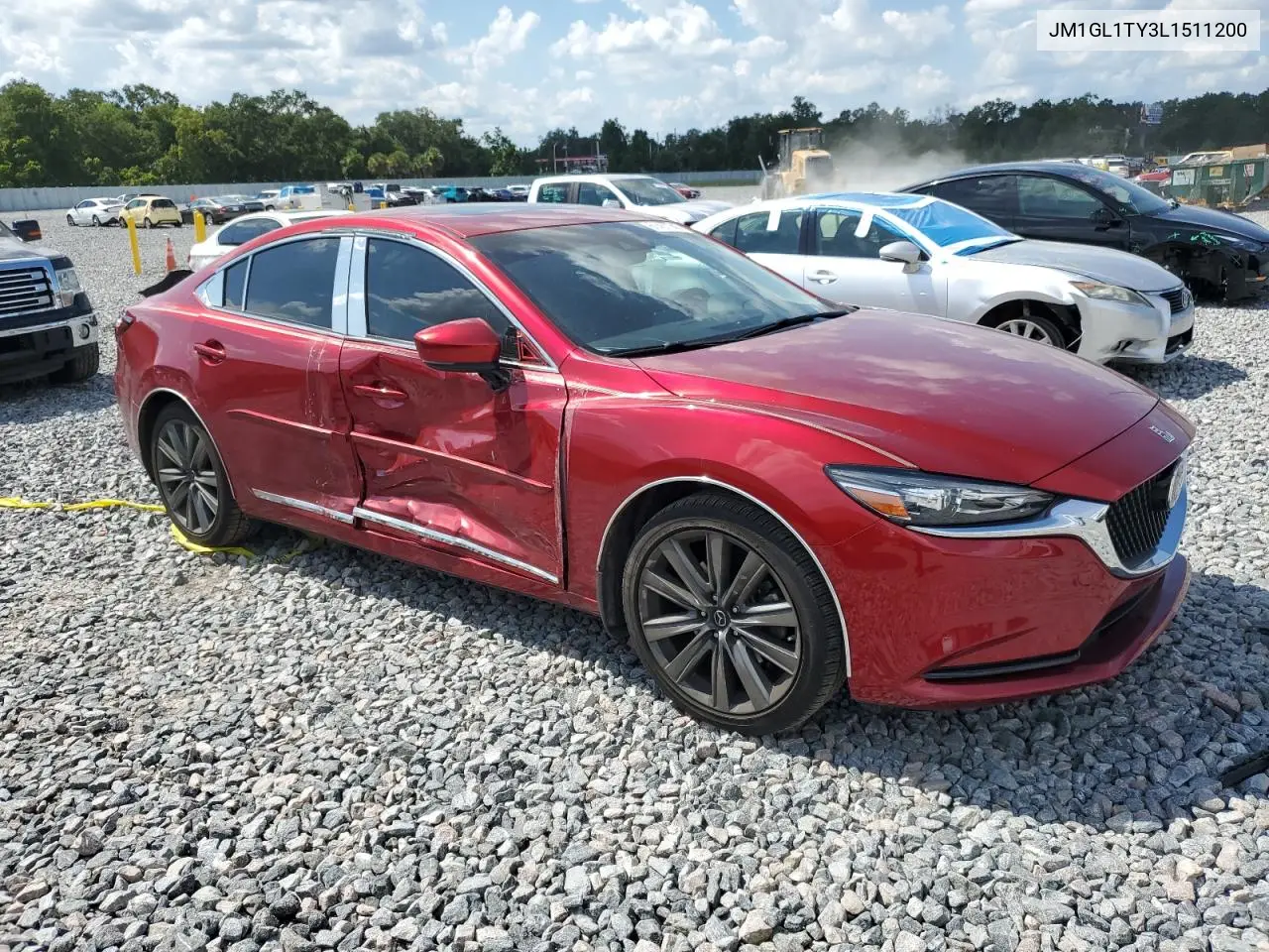 2020 Mazda 6 Grand Touring VIN: JM1GL1TY3L1511200 Lot: 61467745
