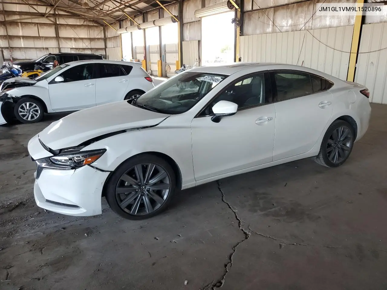 2020 Mazda 6 Touring VIN: JM1GL1VM9L1520896 Lot: 61786485