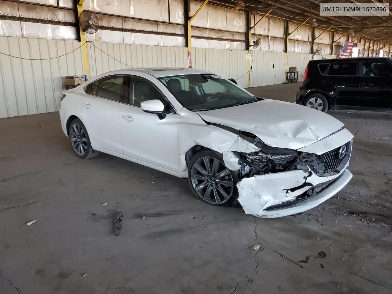 2020 Mazda 6 Touring VIN: JM1GL1VM9L1520896 Lot: 61786485