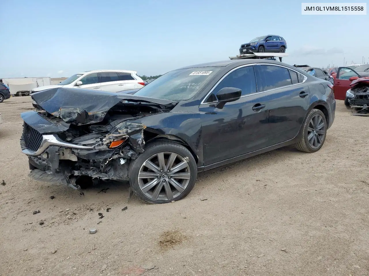 2020 Mazda 6 Touring VIN: JM1GL1VM8L1515558 Lot: 61851895