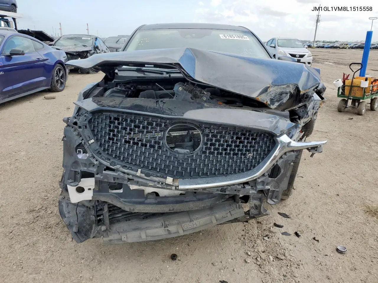 2020 Mazda 6 Touring VIN: JM1GL1VM8L1515558 Lot: 61851895