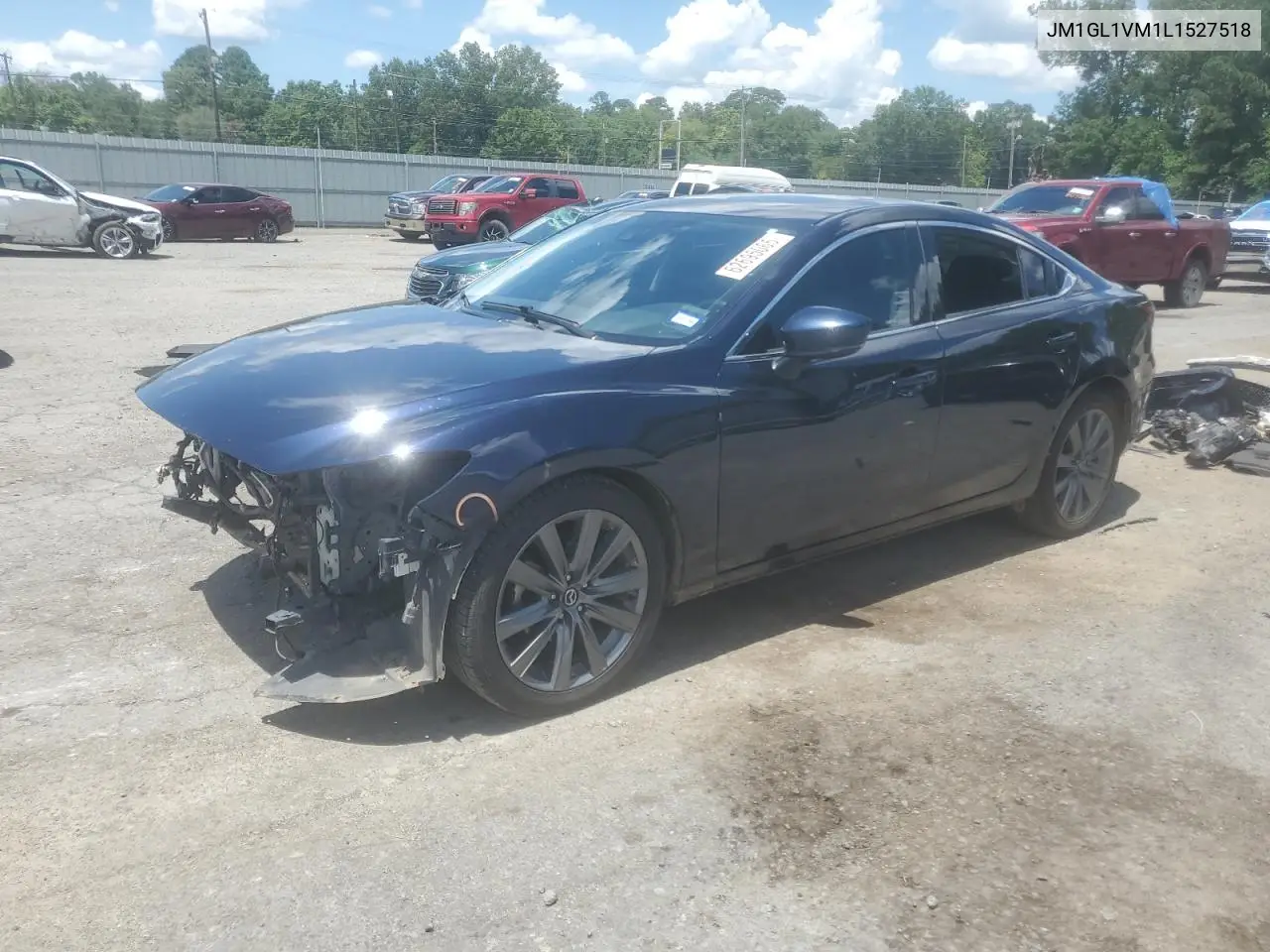 2020 Mazda 6 Touring VIN: JM1GL1VM1L1527518 Lot: 62695065