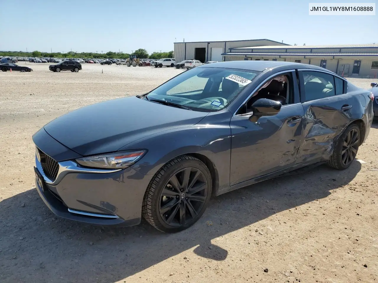2021 Mazda 6 Grand Touring Reserve VIN: JM1GL1WY8M1608888 Lot: 52322365