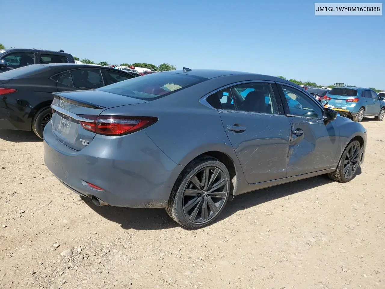 2021 Mazda 6 Grand Touring Reserve VIN: JM1GL1WY8M1608888 Lot: 52322365