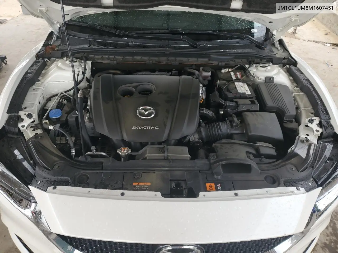 2021 Mazda 6 Sport VIN: JM1GL1UM8M1607451 Lot: 55070845