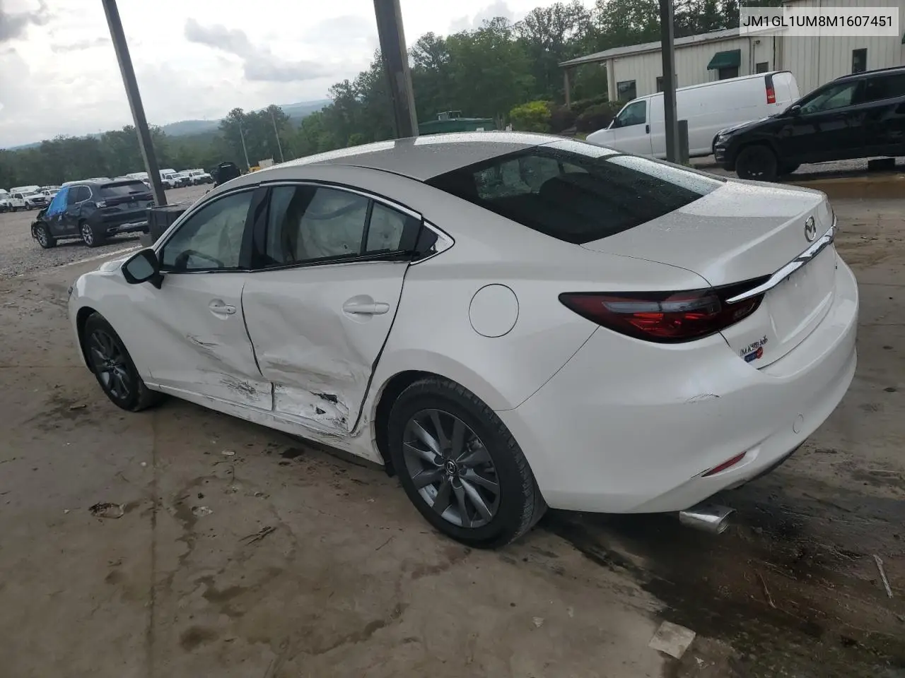 2021 Mazda 6 Sport VIN: JM1GL1UM8M1607451 Lot: 55070845