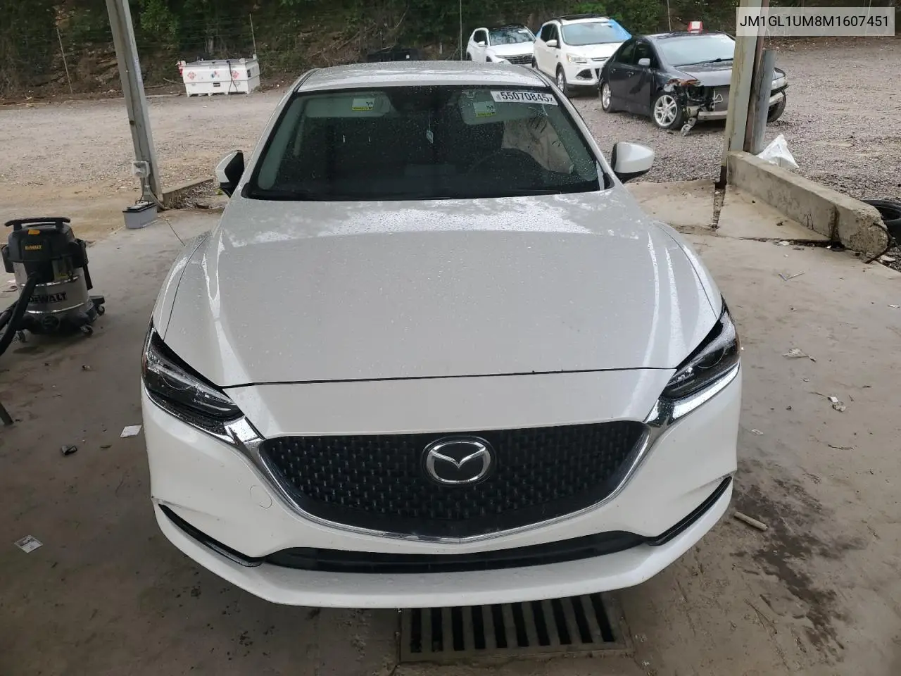 2021 Mazda 6 Sport VIN: JM1GL1UM8M1607451 Lot: 55070845
