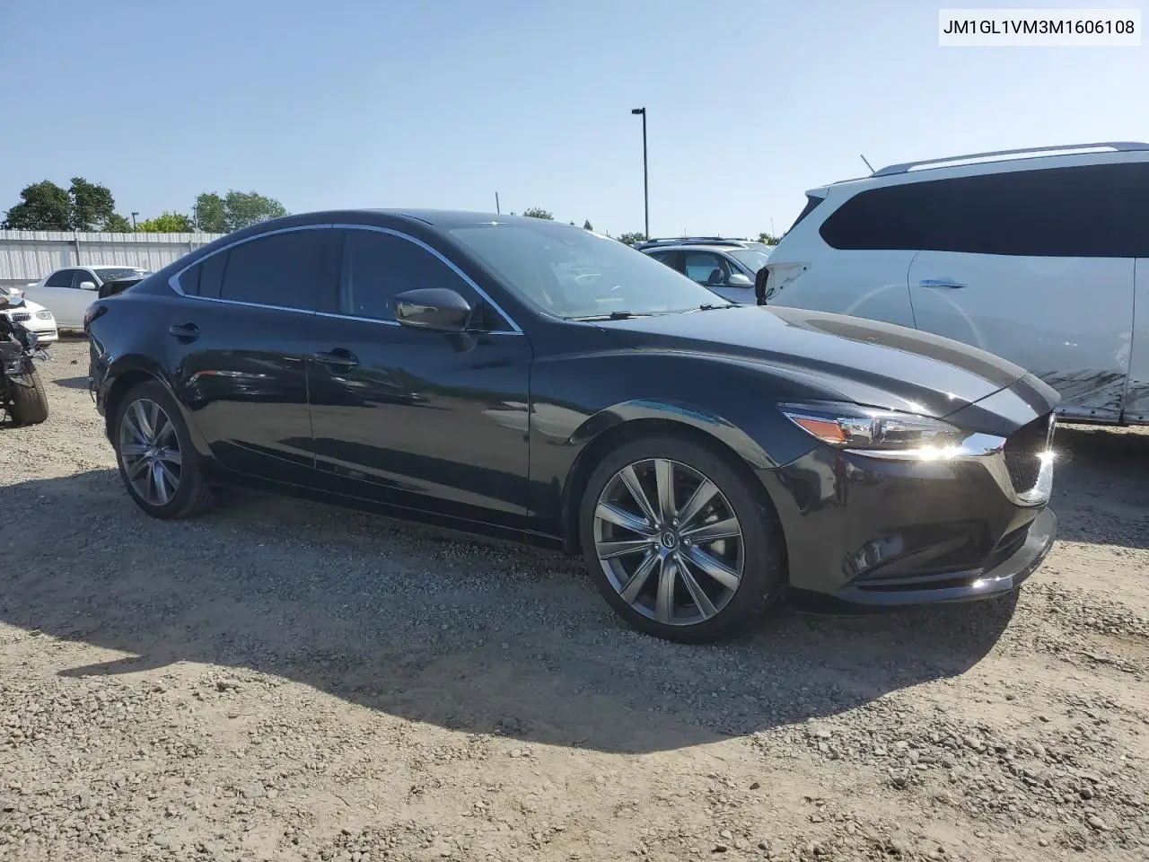 2021 Mazda 6 Touring VIN: JM1GL1VM3M1606108 Lot: 55124365