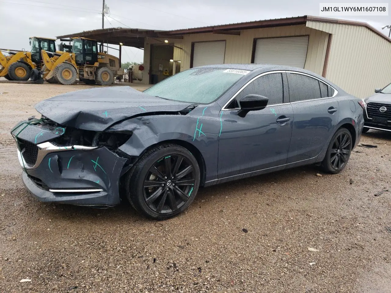 2021 Mazda 6 Grand Touring Reserve VIN: JM1GL1WY6M1607108 Lot: 55616065